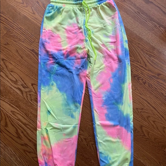 Pants - tie dye joggers